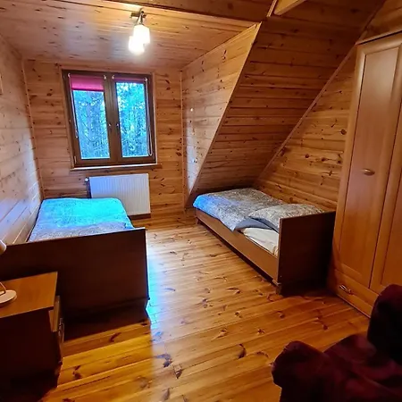 Drewniany Dom Z Kominkiem, Trasa S7 W 2h Z Warszawy I Gdanska Nad Jezioro Mielno