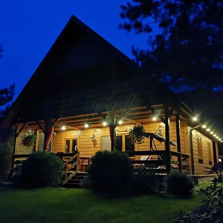 Holiday home Drewniany Dom Z Kominkiem, Trasa S7 W 2h Z Warszawy I Gdanska Nad Jezioro Mielno *