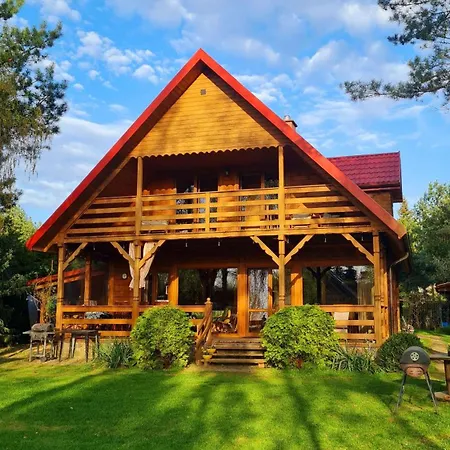 Drewniany Dom Z Kominkiem, Trasa S7 W 2h Z Warszawy I Gdanska Nad Jezioro Mielno Holiday home Olsztynek